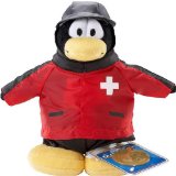 Disney Club Penguin 6.5 Inch Series 2 Plush Figure Rescue Squad [Includes Coin with Code!]